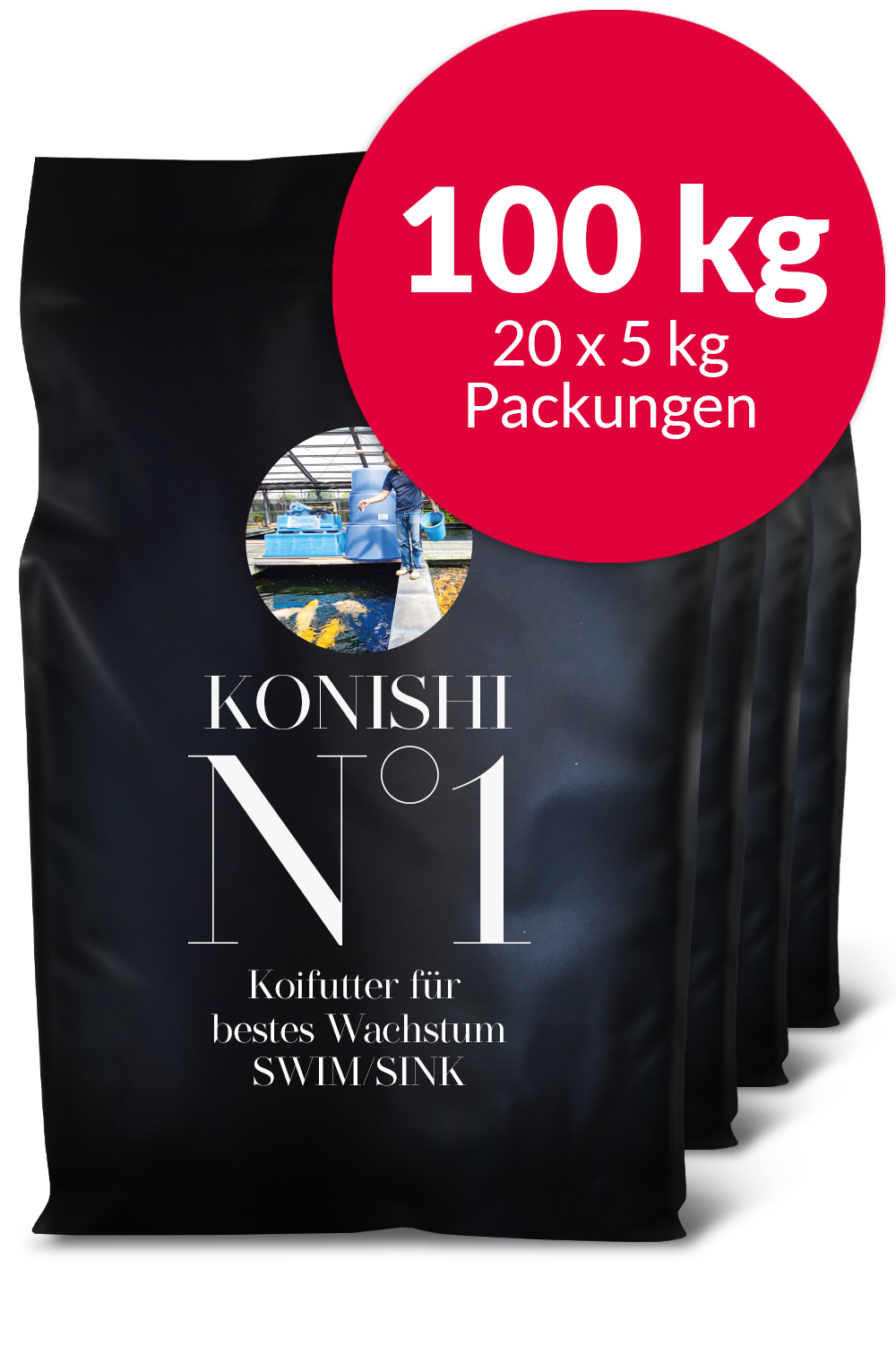 Koifutter Konishi N°1 Mix 100kg